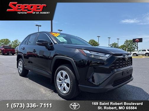 Black Awd 2025 Toyota RAV4 LE