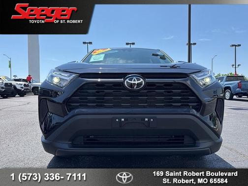 Black Awd 2025 Toyota RAV4 LE