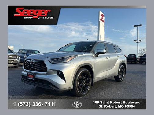 Celestial Silver Metallic 2023 Toyota Highlander LE