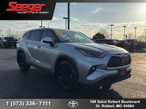 Celestial Silver Metallic 2023 Toyota Highlander LE