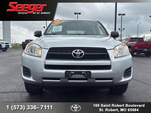 Silver Fwd 2010 Toyota RAV4 Base