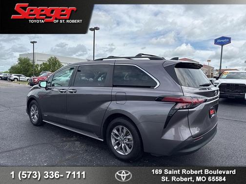 Predawn Gray Mica 2021 Toyota Sienna XLE 7 Passenger