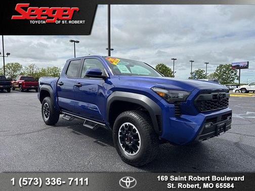 Blue Crush Metallic 2025 Toyota Tacoma TRD Off Road