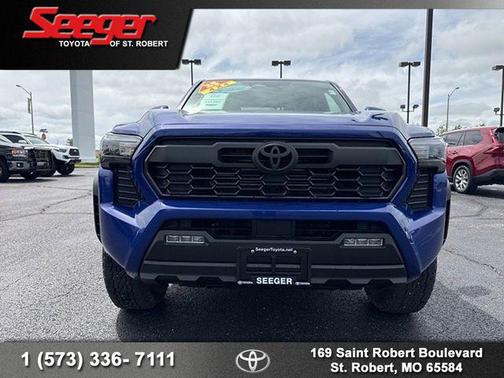 Blue Crush Metallic 2025 Toyota Tacoma TRD Off Road
