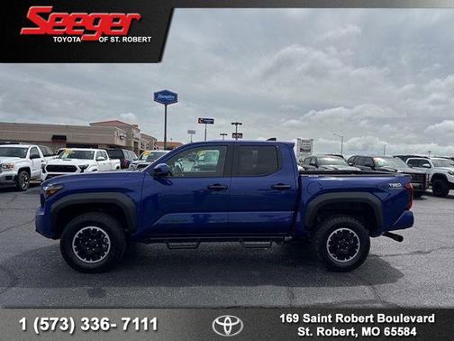 Blue Crush Metallic 2025 Toyota Tacoma TRD Off Road