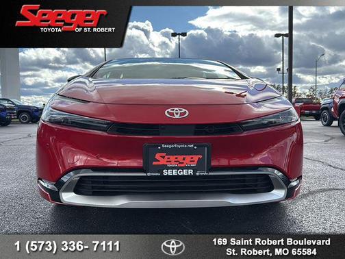 Supersonic Red 2026 Toyota Prius Plug-In Hybrid XSE Premium