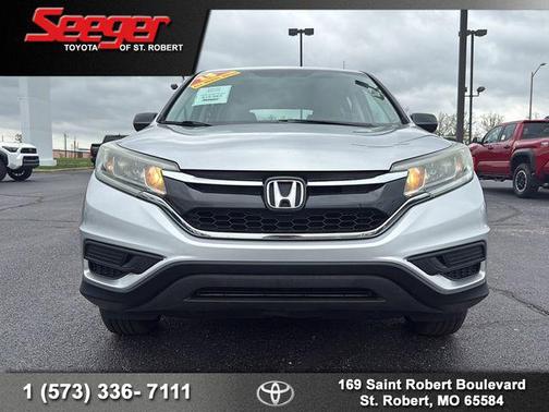 Alabaster Silver Metallic 2015 Honda CR-V LX