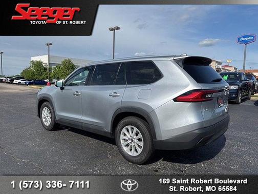 Celestial Silver Metallic 2024 Toyota Grand Highlander XLE