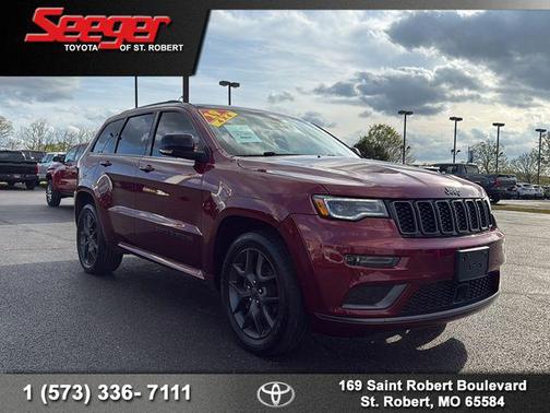 Velvet Red Pearlcoat 2019 Jeep Grand Cherokee Limited X