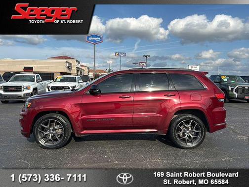 Velvet Red Pearlcoat 2019 Jeep Grand Cherokee Limited X