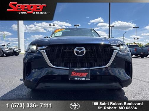 Deep Crystal Blue Mica 2024 Mazda CX-90 3.3 Turbo Preferred Plus