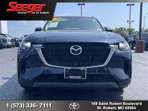 Deep Crystal Blue Mica 2024 Mazda CX-90 3.3 Turbo Preferred Plus