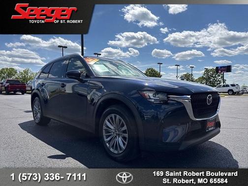 Deep Crystal Blue Mica 2024 Mazda CX-90 3.3 Turbo Preferred Plus