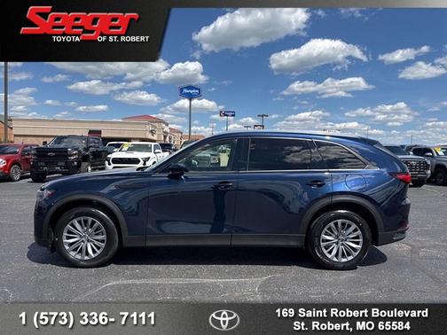 Deep Crystal Blue Mica 2024 Mazda CX-90 3.3 Turbo Preferred Plus