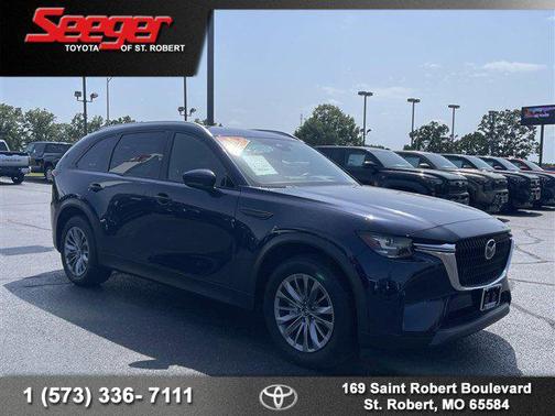 Deep Crystal Blue Mica 2024 Mazda CX-90 3.3 Turbo Preferred Plus
