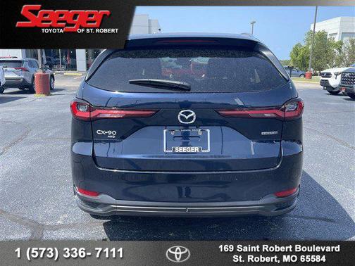 Deep Crystal Blue Mica 2024 Mazda CX-90 3.3 Turbo Preferred Plus