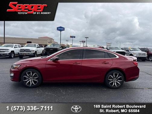 Cajun Red Tintcoat 2020 Chevrolet Malibu FWD RS