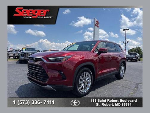 Ruby Flare Pearl 2026 Toyota Grand Highlander Platinum