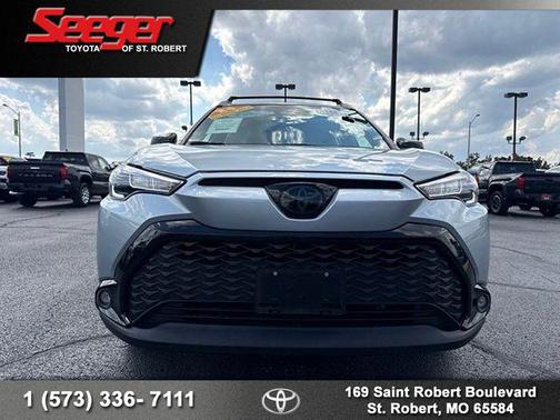 Sonic Silver 2024 Toyota Corolla Cross Hybrid SE