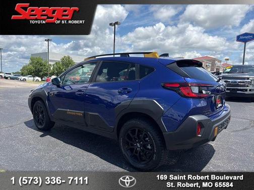 Sapphire Blue Pearl 2024 Subaru Crosstrek Wilderness