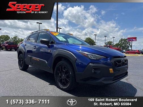 Sapphire Blue Pearl 2024 Subaru Crosstrek Wilderness