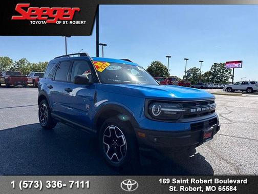 VELOCITY BLUE 2022 Ford Bronco Sport Big Bend