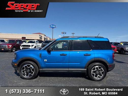 VELOCITY BLUE 2022 Ford Bronco Sport Big Bend