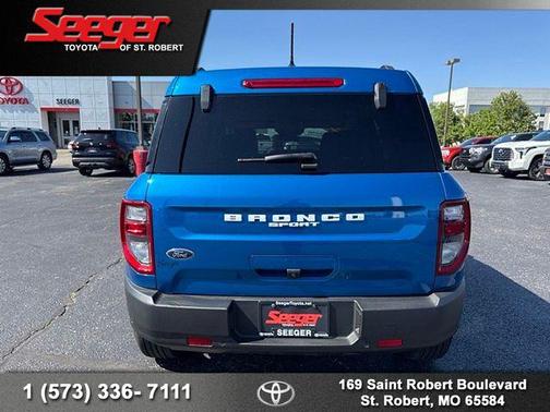 VELOCITY BLUE 2022 Ford Bronco Sport Big Bend