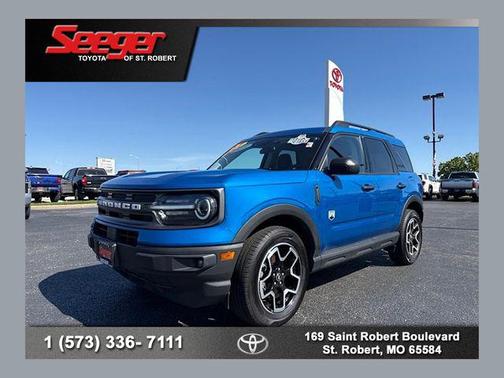 VELOCITY BLUE 2022 Ford Bronco Sport Big Bend