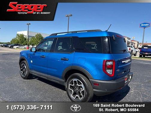 VELOCITY BLUE 2022 Ford Bronco Sport Big Bend