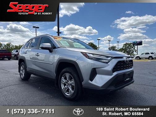 Silver Sky Metallic 2022 Toyota RAV4 XLE