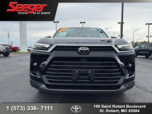 Midnight Black Metallic 2024 Toyota Grand Highlander Limited