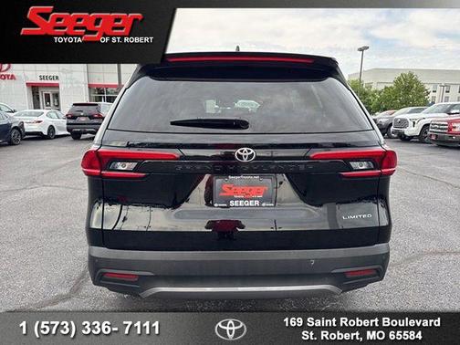 Midnight Black Metallic 2024 Toyota Grand Highlander Limited