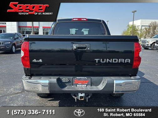 Midnight Black Metallic 2018 Toyota Tundra SR5