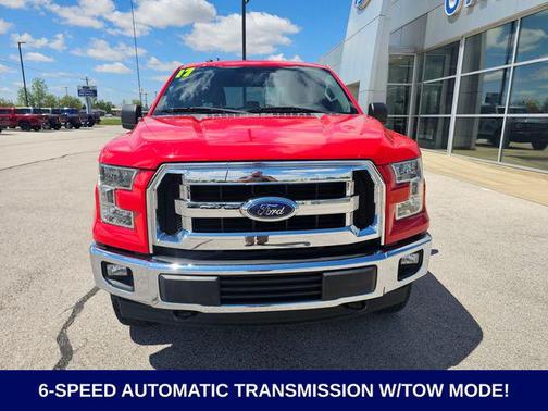 Race Red 2017 Ford F-150 XLT