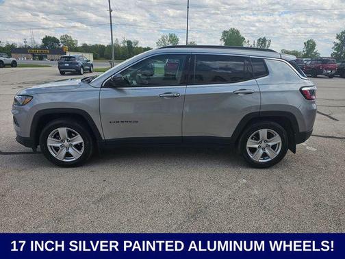 Billet Silver Metallic Clearcoat 2022 Jeep Compass Latitude