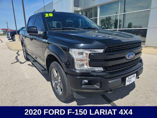 Agate Black Metallic 2020 Ford F-150 Lariat