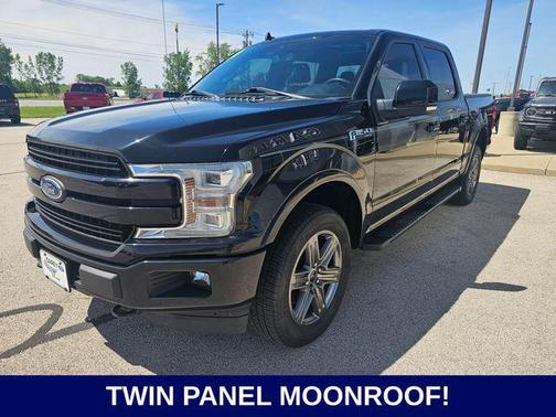 Agate Black Metallic 2020 Ford F-150 Lariat