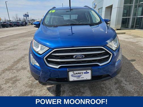 Lightning Blue 2018 Ford EcoSport SE