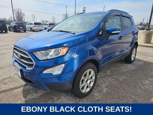 Lightning Blue 2018 Ford EcoSport SE