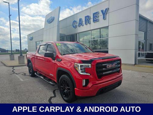 Red 2021 GMC Sierra 1500 Elevation