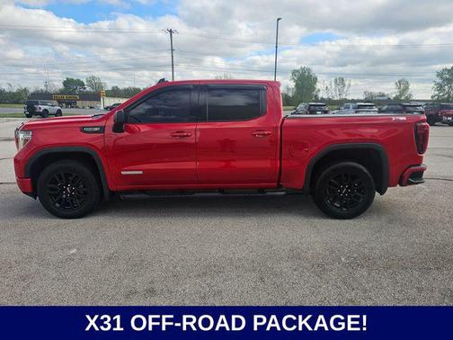 Red 2021 GMC Sierra 1500 Elevation