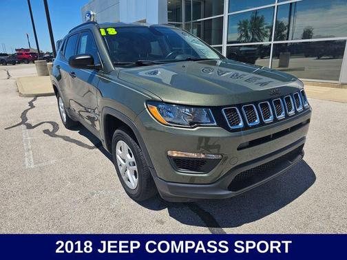 Olive Green Pearlcoat 2018 Jeep Compass Sport