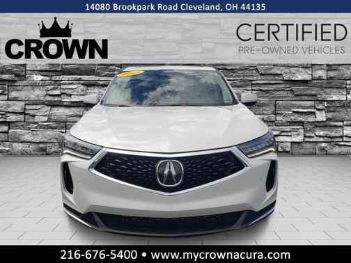 Platinum White Pearl 2023 Acura RDX Technology Package