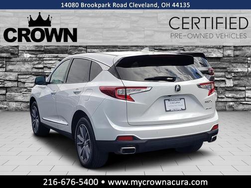 Platinum White Pearl 2023 Acura RDX Technology Package