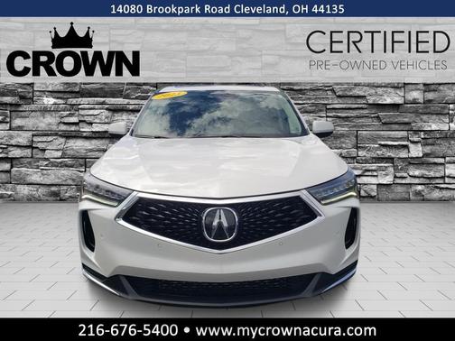 Platinum White Pearl 2023 Acura RDX Technology Package