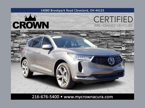 Liquid Carbon Metallic 2026 Acura RDX Technology Package