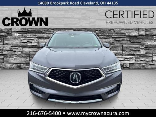 Modern Steel Metallic 2020 Acura MDX 3.5L