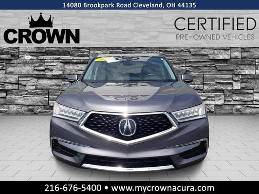 Modern Steel Metallic 2020 Acura MDX 3.5L