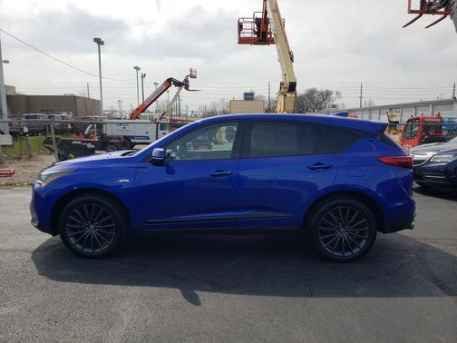 Apex Blue Pearl 2022 Acura RDX A-Spec Advance Package